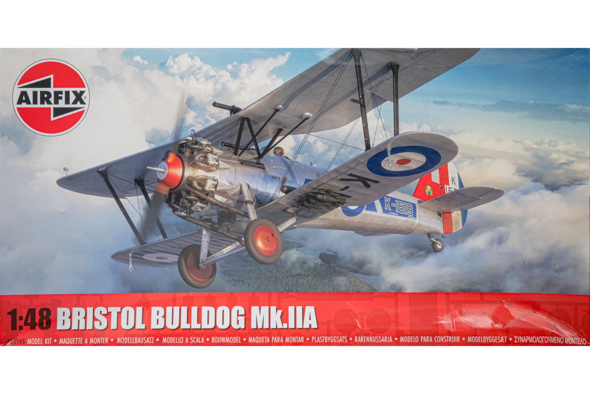 Bristol Bulldog Mk.IIA 精神的な統合プラモ一揃いの道具ひな形 せめぎ合う機 /Airfix 1/48 車-ミニカー・トイカー