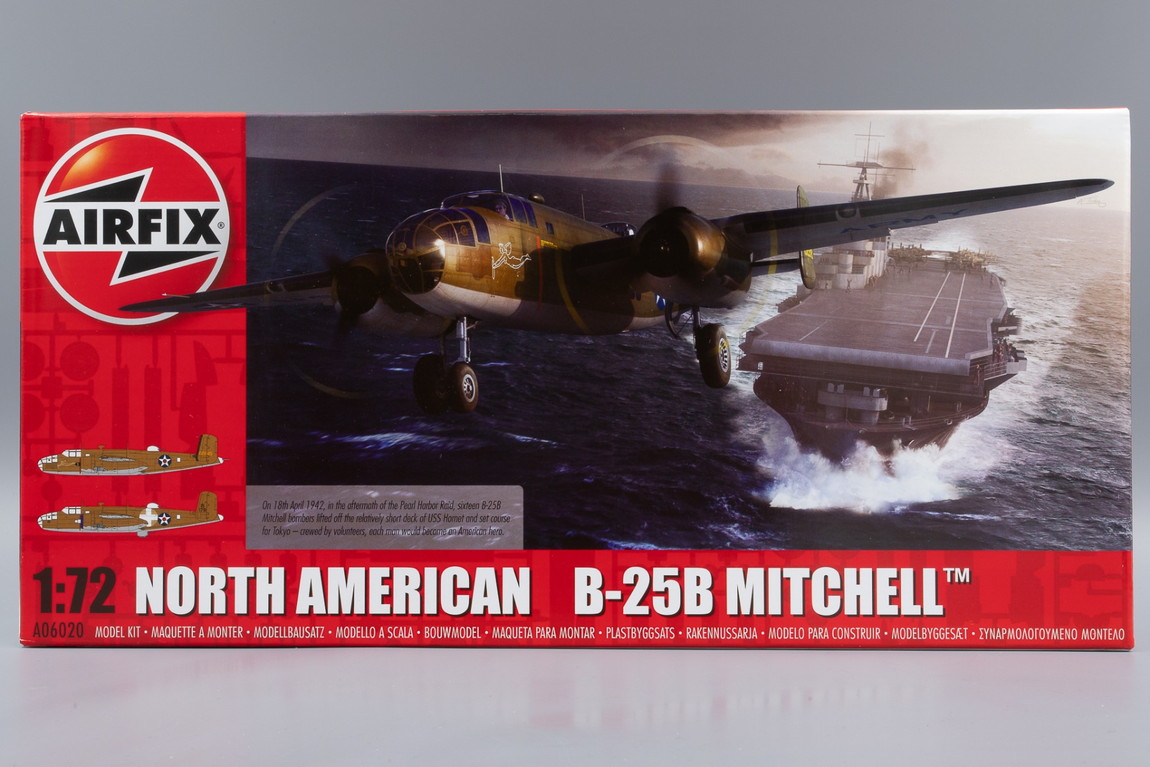 North Americanノースアメリカン B 25B Mitchellミッチェル 組み立てプラモキット模型 /Airfixエアフィックス 1/72