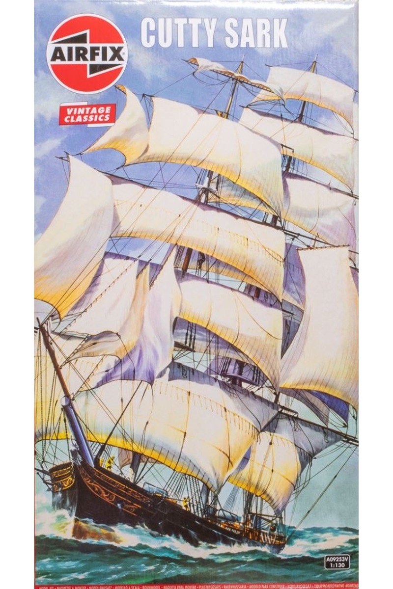 Cutty Sark カティサーク Vintage Classic series 組み立てプラモキット模型 艦船 /Airfix 1/130|ラストホビー