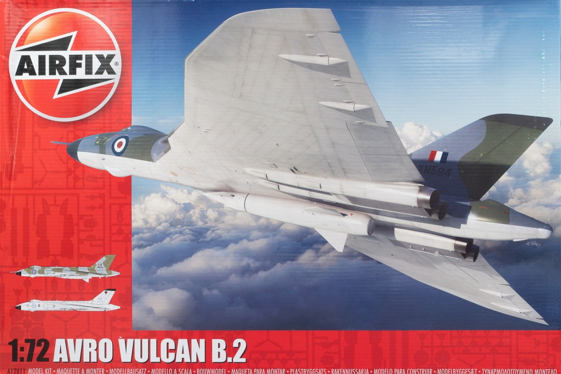 Avroアブロ Vulcanバルカン B.2 組み立てプラモキット模型 /Airfixエアフィックス 1/72