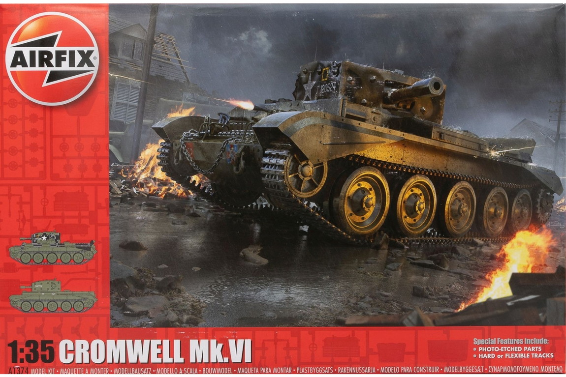 A27M Cromwell Mk.VI 組み立てプラモキット模型 戦車 /Airfix 1/35｜ラストホビー