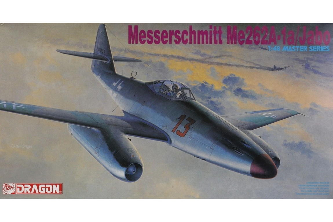 Messerschmittメッサーシュミット Me262A 1a/Jabo 組み立てプラモキット模型 /Dragonドラゴン 1/48 6,790円