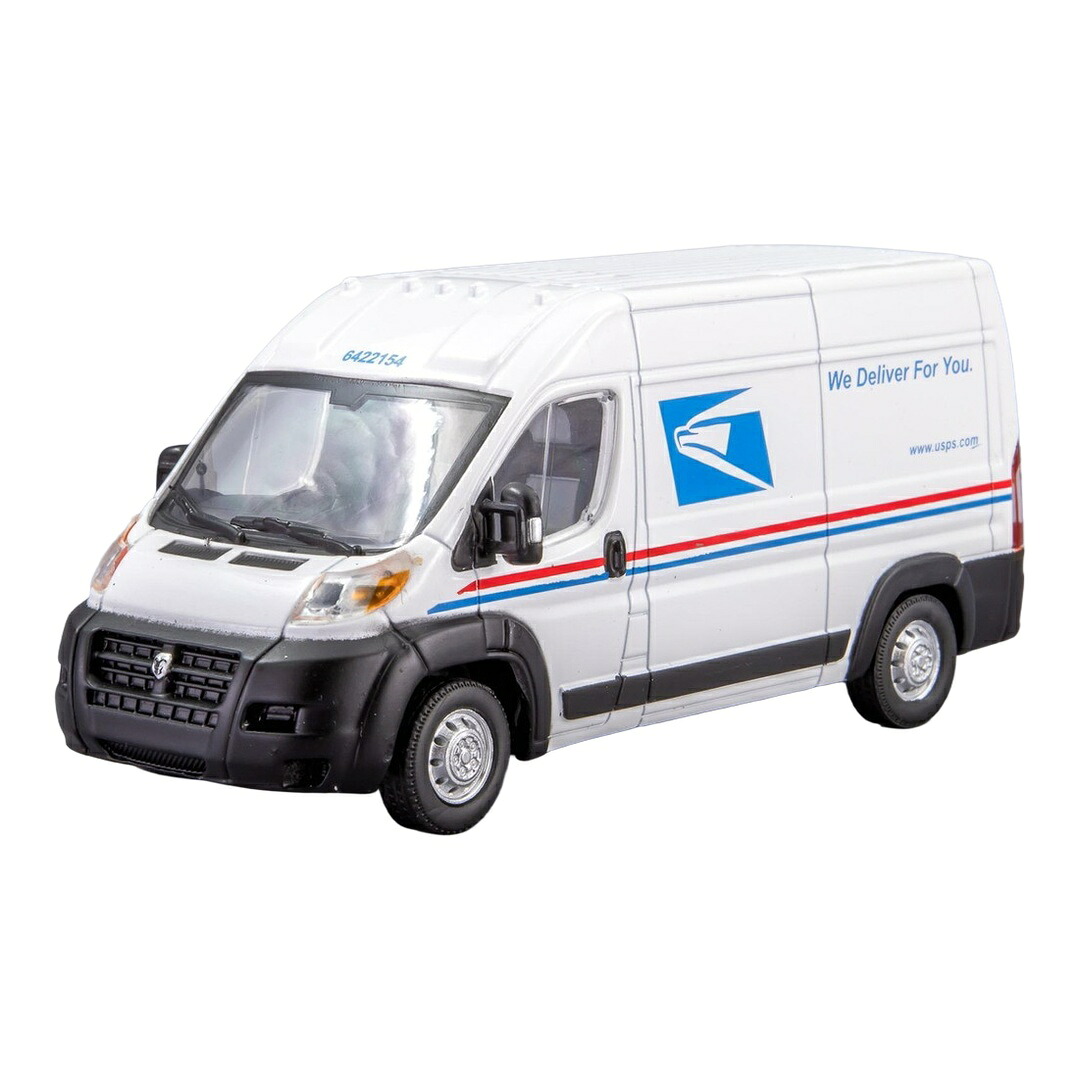 Dodge ランダムアクセス記憶装置 Promaster 2500 Cargo Van high roof 2018 United States Postal Service USPS ダイキャストモデル ミニカー /