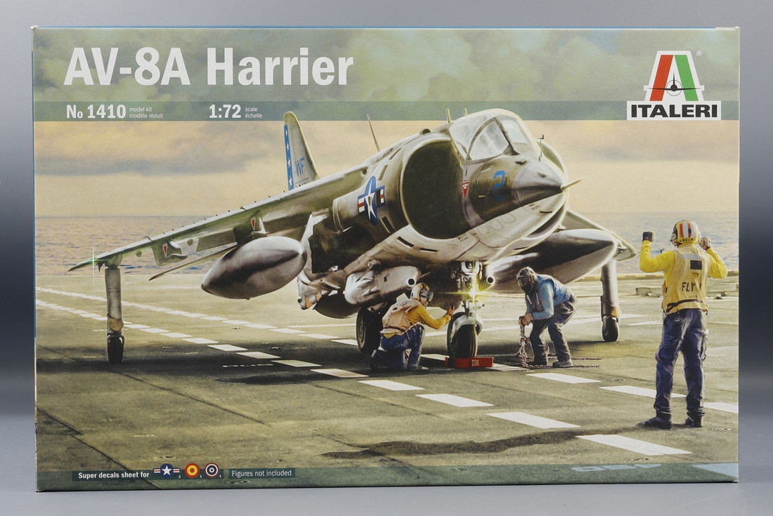 AV8A Harrierハリアー /Italeriイタレリ 1/72 組み立てプラモキット模型