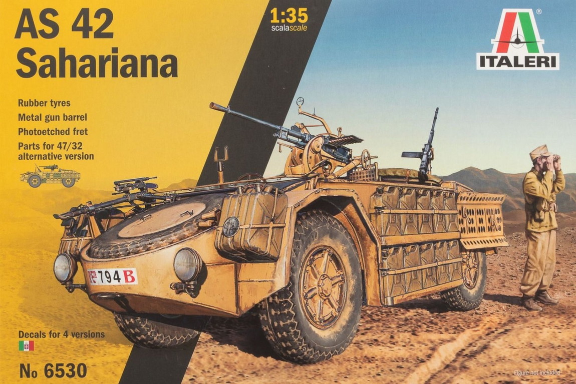 AS 42 Sahariana サハリアナ 精神的な統合プラモ一揃いの道具ひな形 装甲車 /Italeri 1/35 車-ミニカー・トイカー
