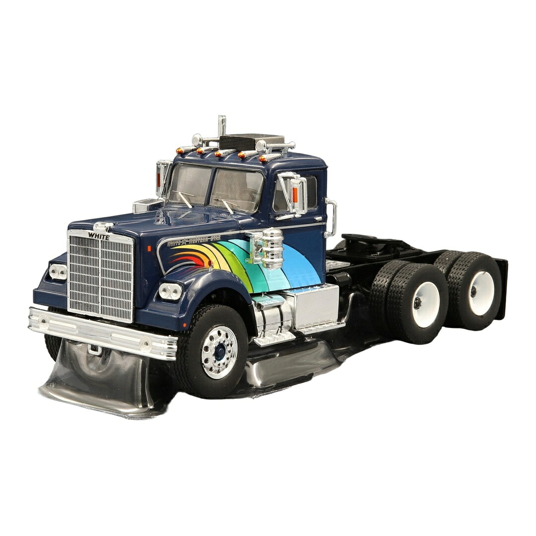 White Western Star 4864 トラクターヘッド 1970 ダークブルー ダイキャストモデル ミニカー /IXO 1/43｜ラストホビー