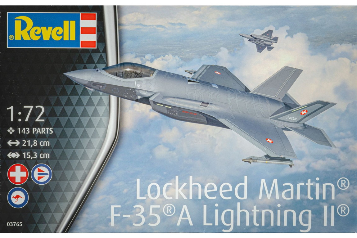 Lockheed Martin F-35A Lightning II 雷火II 精神的な統合プラモ一揃いの道具ひな形 せめぎ合う機 /Revell 1/72 乗り物のおもちゃ-おもちゃ