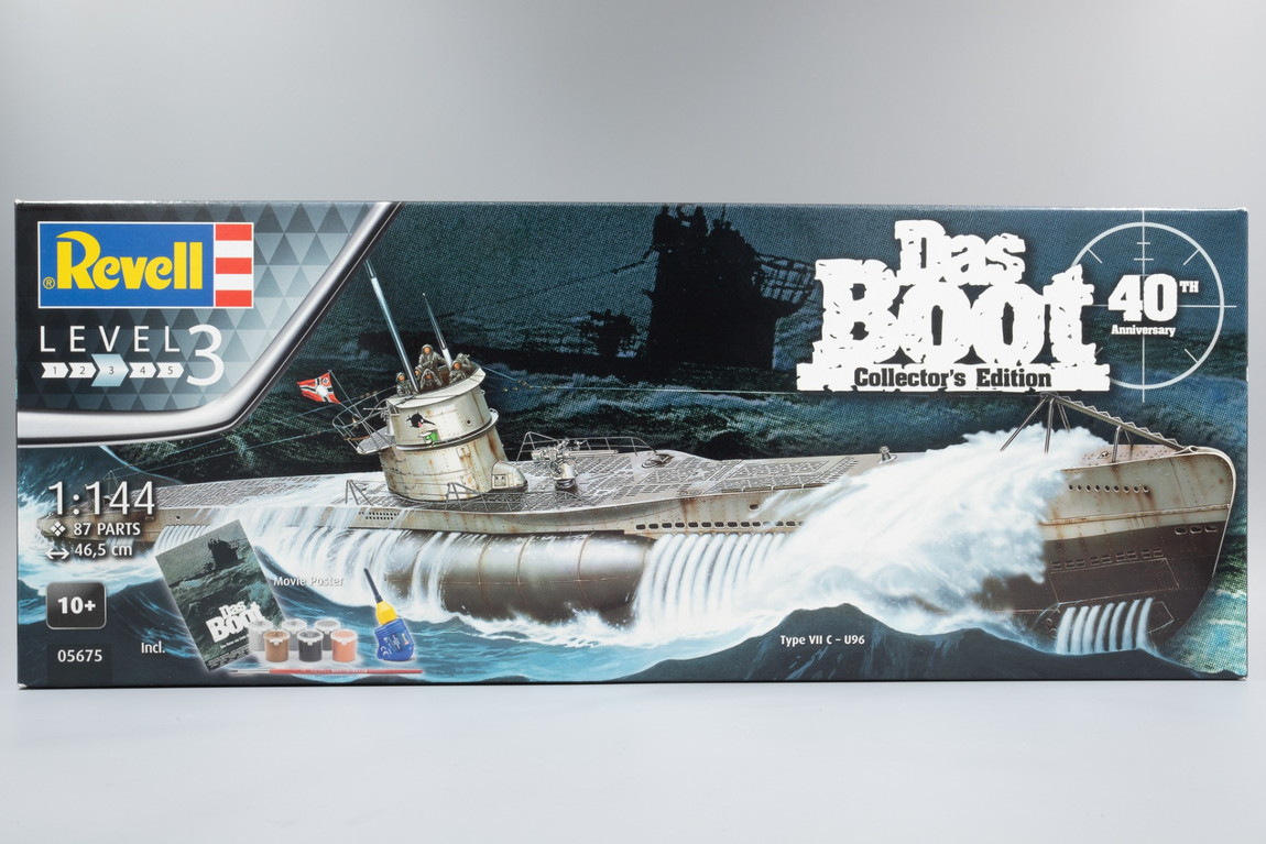Das Boot U Boot Typ VII C Collectors Edition ダスボート Uボート 7C型 組み立てプラモキット模型 /Revellレベル 1/144
