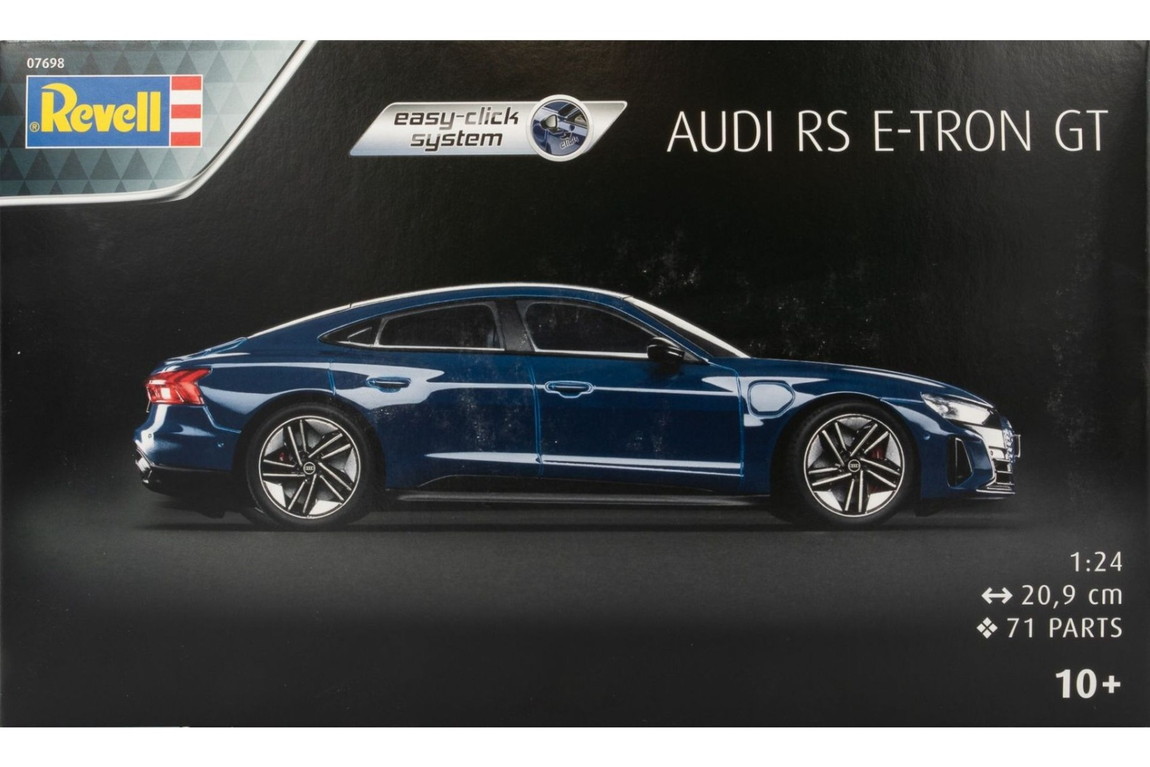 Audiアウディ RS ETron GT easy click systemイージークリックシステム 組み立てプラモキット模型 /Revell 1/24