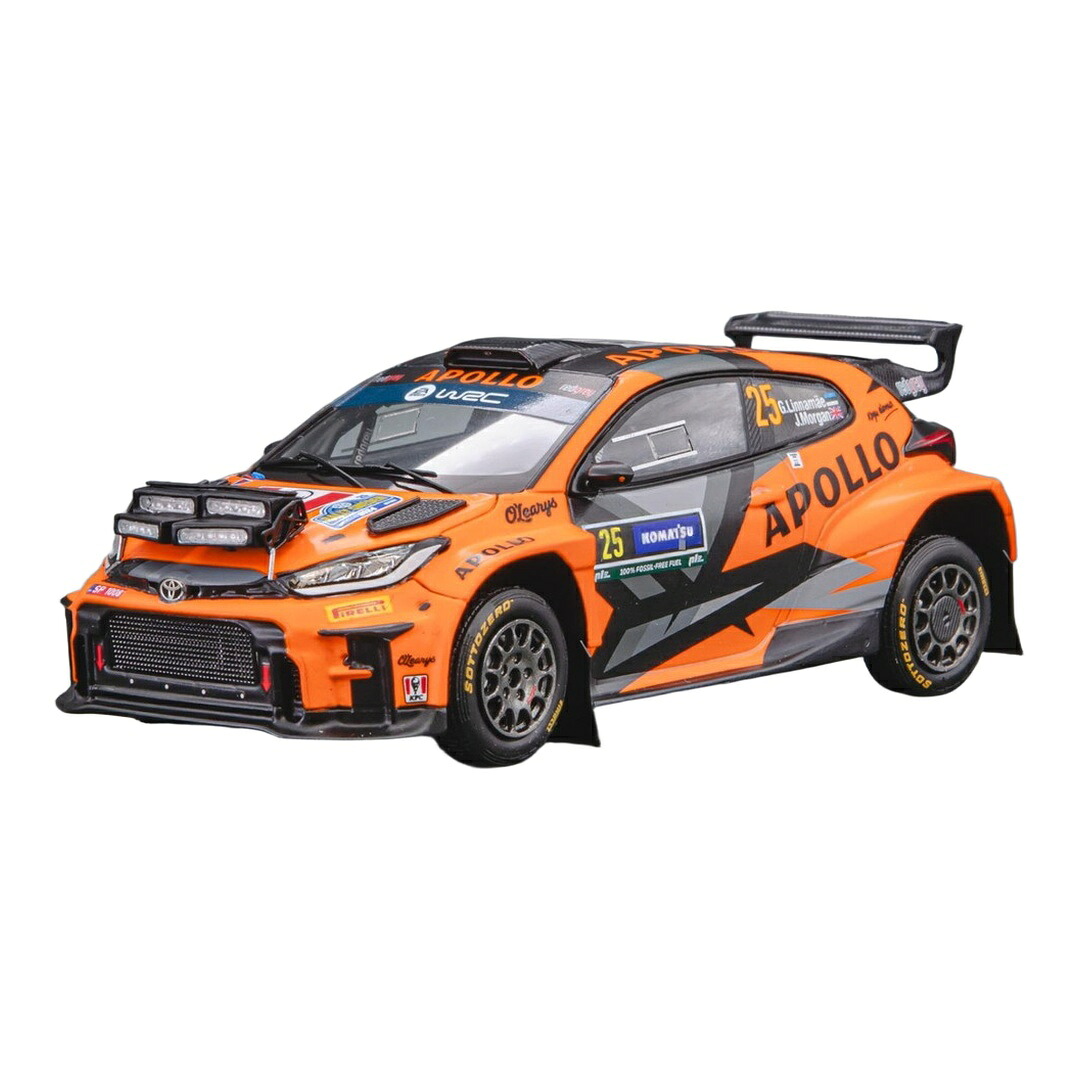 Toyotaトヨタ GR Yarisヤリス Rally 2 #25 Red Grey Team 3rd RC2 Rally Sweden 2024 G.Linnamae J.Morgan レジンモデル｜ラストホビー