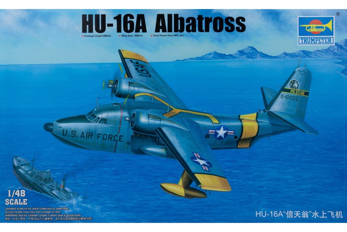 Grumman HU-16A Albatross アルバトロス 組み立てプラモキット模型 飛行機 /Trumpeter 1/48｜ラストホビー