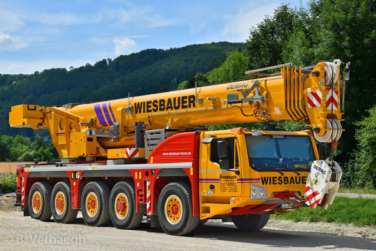 【取っておく】2026年発売予定を組む Tadanoタダノ AC5.250-1 Wiesbauer Crane起重機 / IMC Models 1/50 組みたてる機械類 ひな型