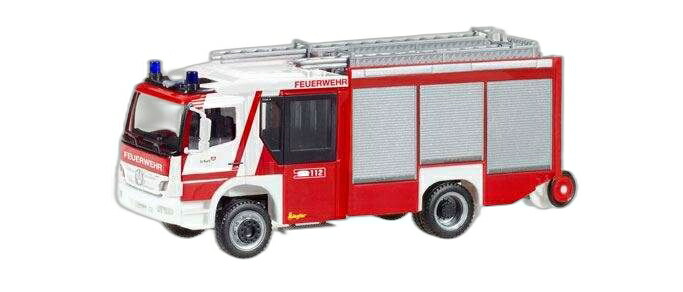Erfurt 消防署 Mercedes Benz/ Herpa 1/87 模型 ミニカー