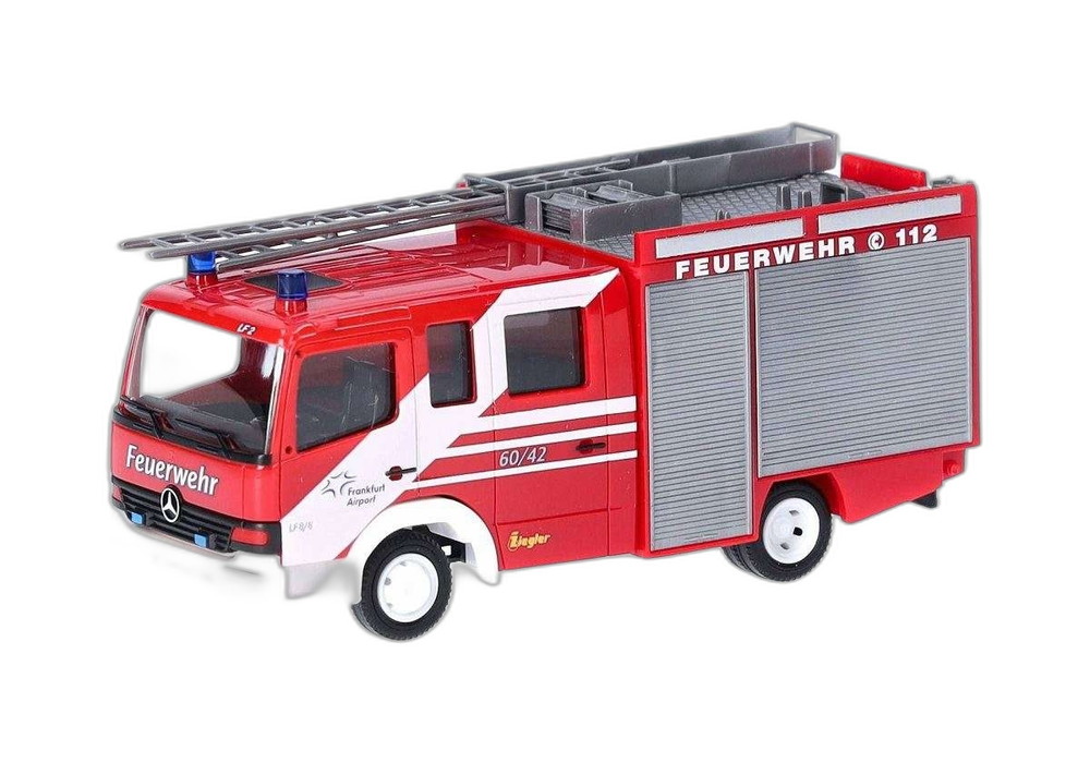 Fraport Mercedes Benz Atego 96 LF 8/6 097451/ Herpa 1/87 模型 ミニカー