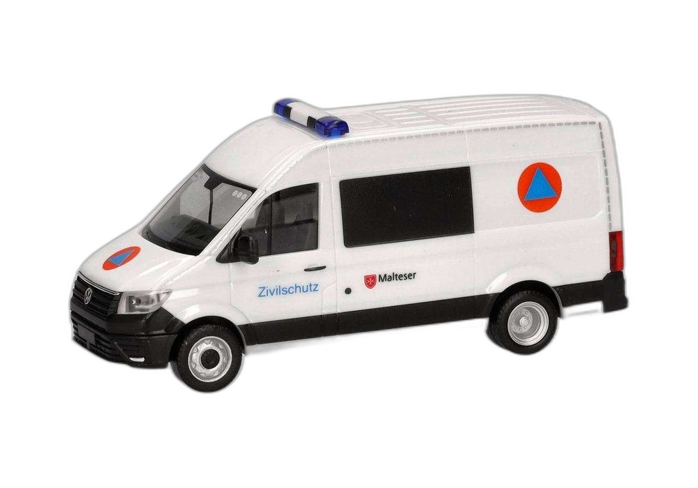 Malteser 民間防衛 Volkswagen Crafter/ Herpa 1/87 模型 ミニカー
