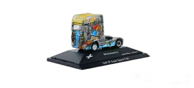 Monument II DAF XF Euro 6 フェイスリフト/ Herpa 1/87 模型 ミニカー