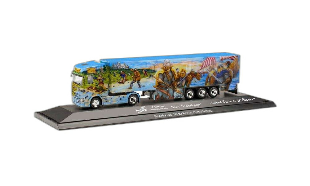 世界史 No. 7.1 The Vikings/ Herpa 1/87 模型 ミニカー