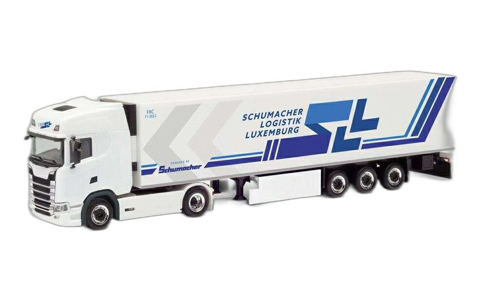 SLL / Schumacher Logistik Luxemburg/ Herpa 1/87  ひな形 ミニカー 乗り物のおもちゃ-ミニカー・トイカー-おもちゃ