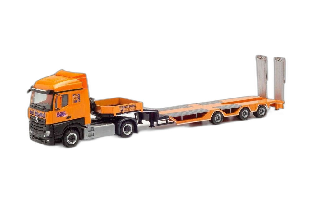 Rolf Riedel Mercedes Benz Actros/ Herpa 1/87 模型 ミニカー