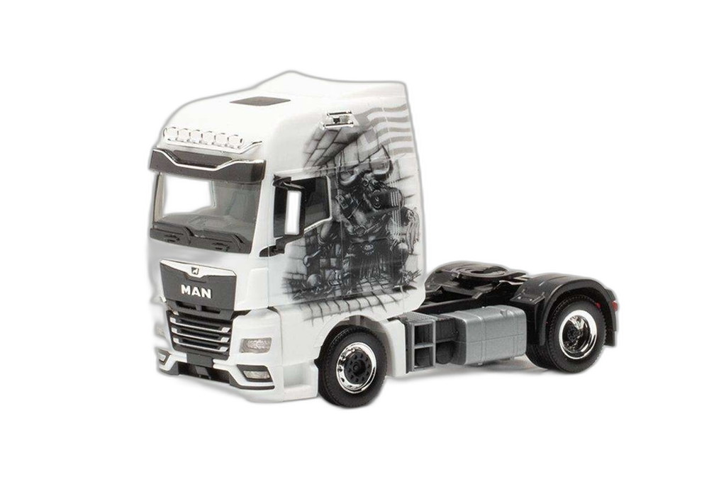 Lagoudakis MAN TGX GX Individual 315715/ Herpa 1/87  ひな形 ミニカー 乗り物のおもちゃ-車-おもちゃ