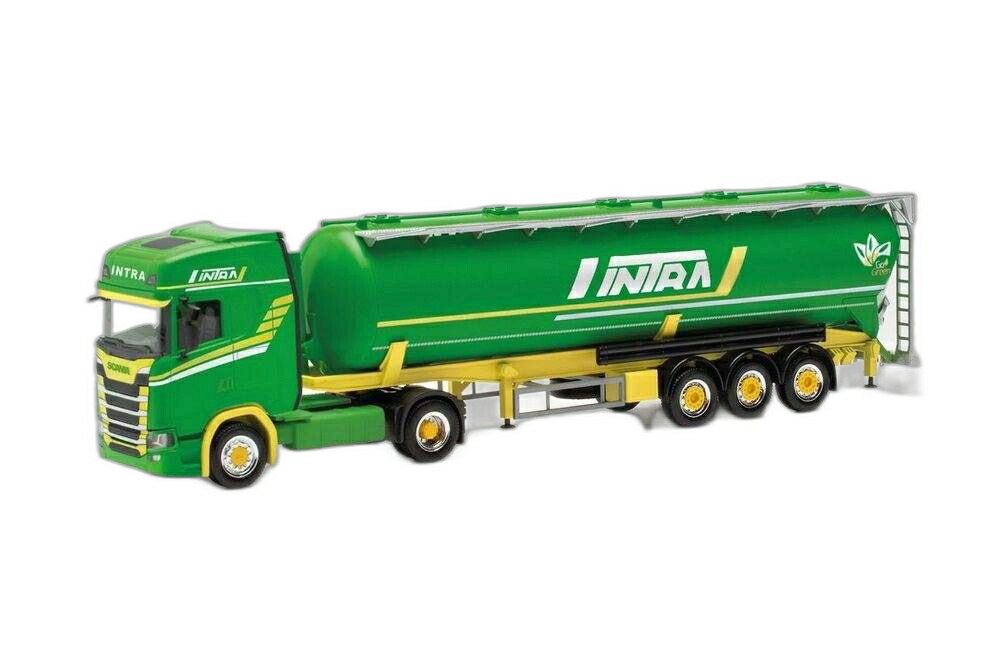 Intra Scania CS20HD サイロ セミトレーラー 316057/ Herpa 1/87 模型 ミニカー