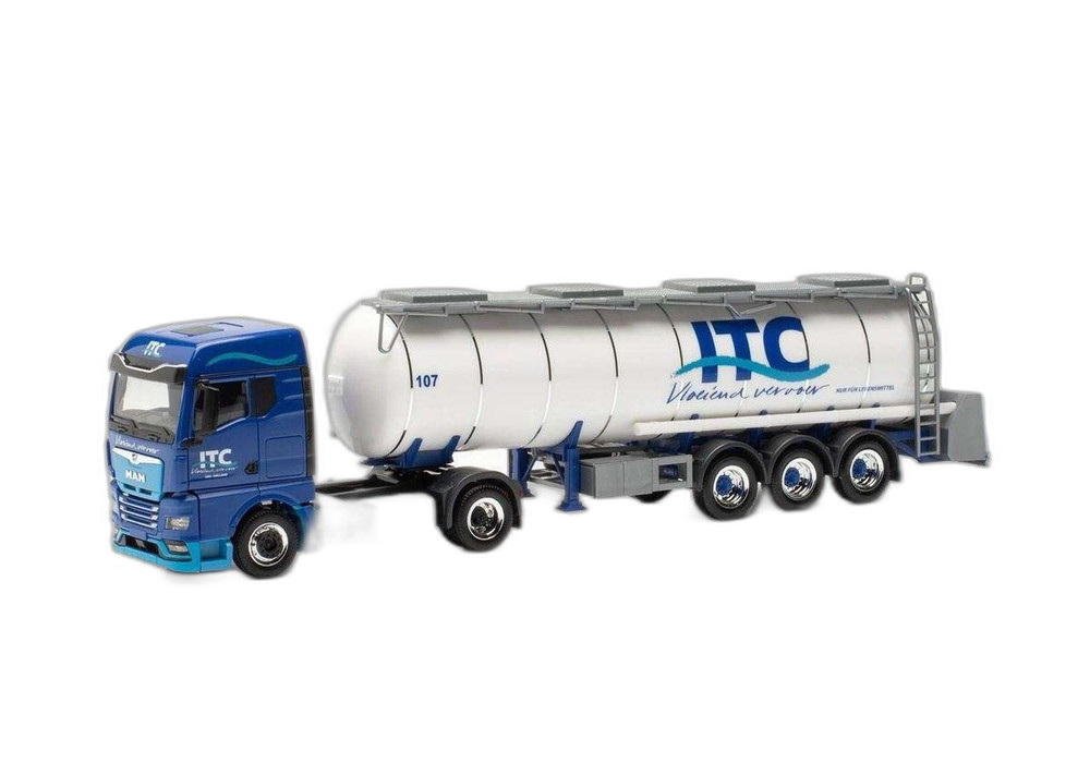 ITC MAN TGX GM Food タンカー セミトレーラー/ Herpa 1/87 模型 ミニカー