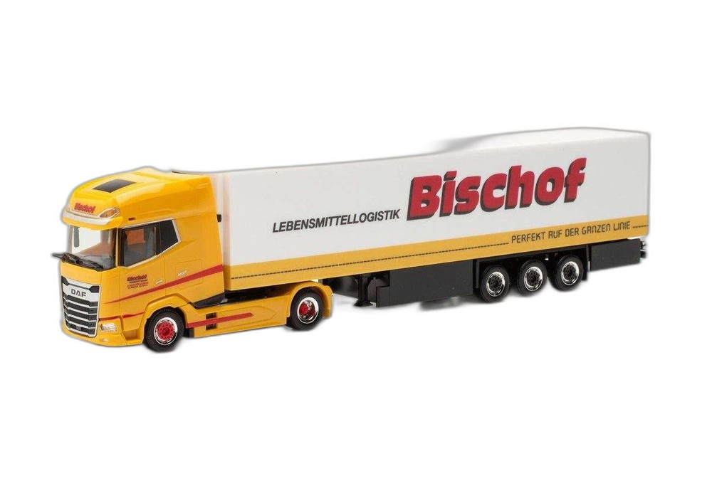 Bischof DAF XG+ 冷蔵セミトレーラー 316613/ Herpa 1/87 模型 ミニカー