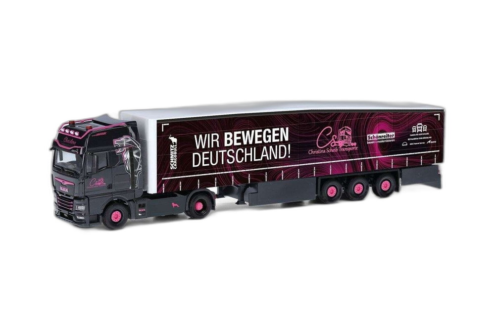 Christina Scheib 私たちはドイツを動かす/ Herpa 1/87 模型 ミニカー