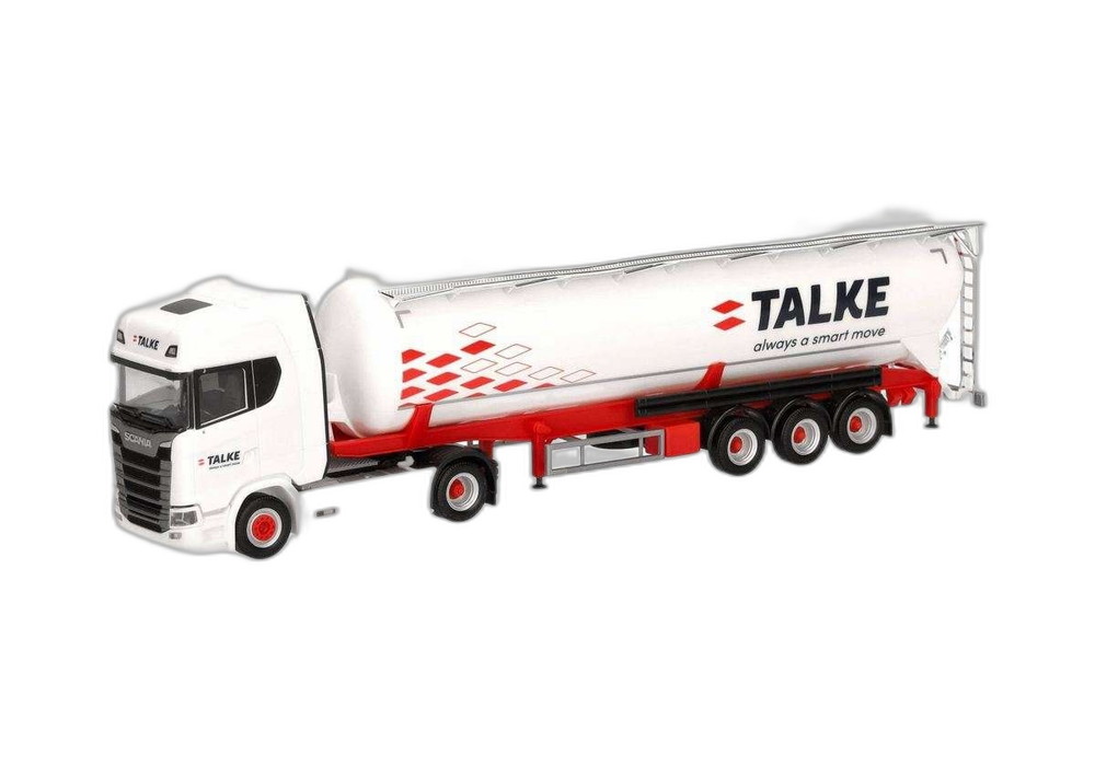 Talke Scania CS20HD サイロ セミトレーラー 318235/ Herpa 1/87  模型 ミニカー