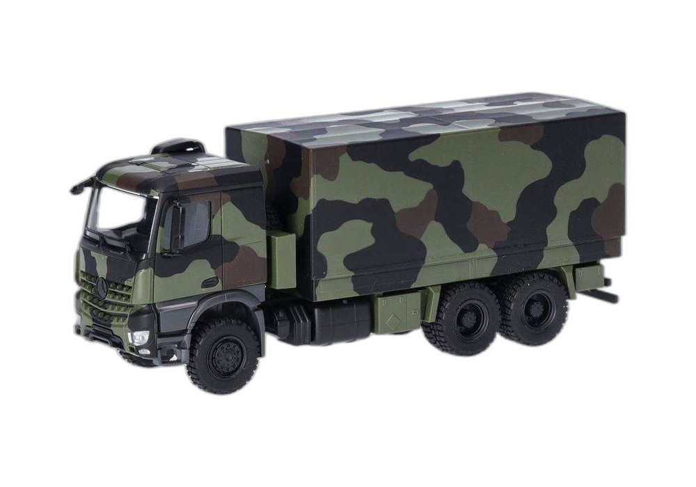 Mercedes Benz Arocs 6x6 防水シート 746991 002/ Herpa 1/87 模型 ミニカー