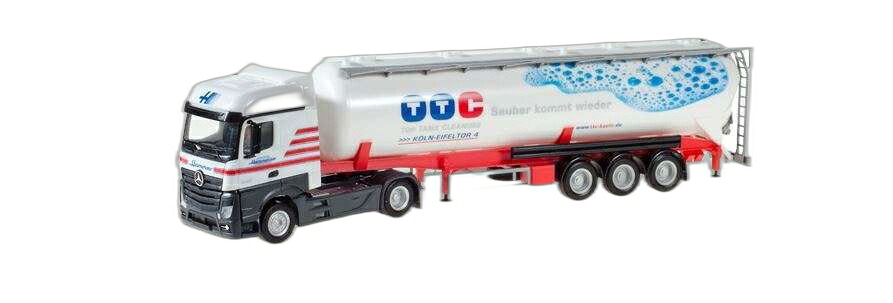 Hammer TTC Mercedes Benz Actros 11/ Herpa 1/87 模型 ミニカー