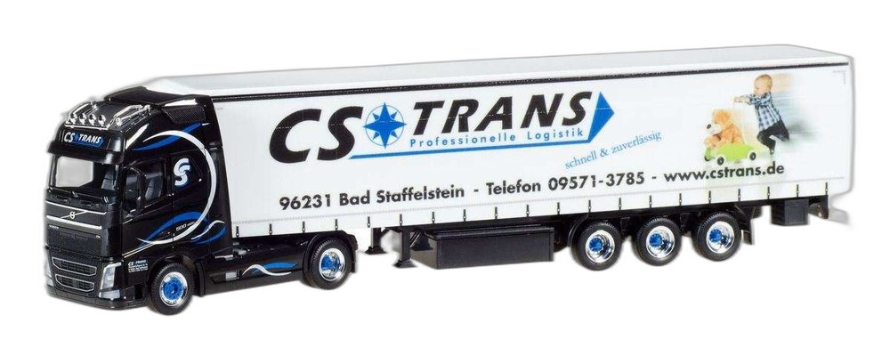 CS Trans Professionelle Logistik Volvo FH/ Herpa 1/87  模型 ミニカー