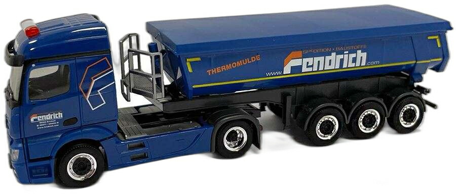 Fendrich Bocholt Mercedes Benz Actros/ Herpa 1/87  ひな形 ミニカー ミニカー・トイカー-おもちゃ-乗り物のおもちゃ