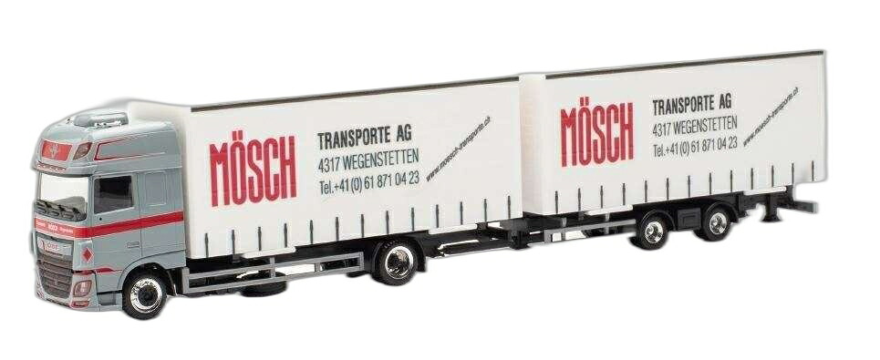 Arthur Mosch DAF XF SSC ボリュームトレーラー/ Herpa 1/87 模型 ミニカー