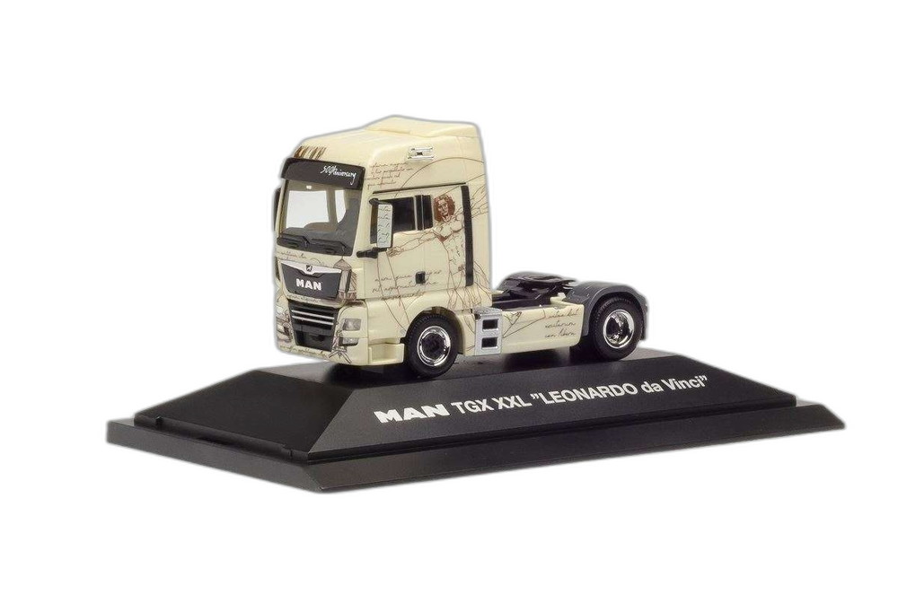 Leonardo da Vinci MAN TGX XXL トラクター/ Herpa 1/87 模型 ミニカー 9,052円