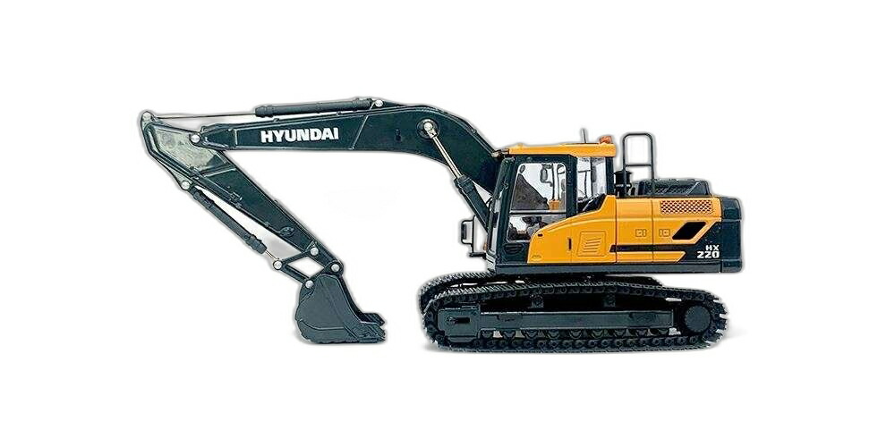 Hyundai new HX220 ショベルカー 18 1012/ IMC 1/35 建設機械模型 ミニカー