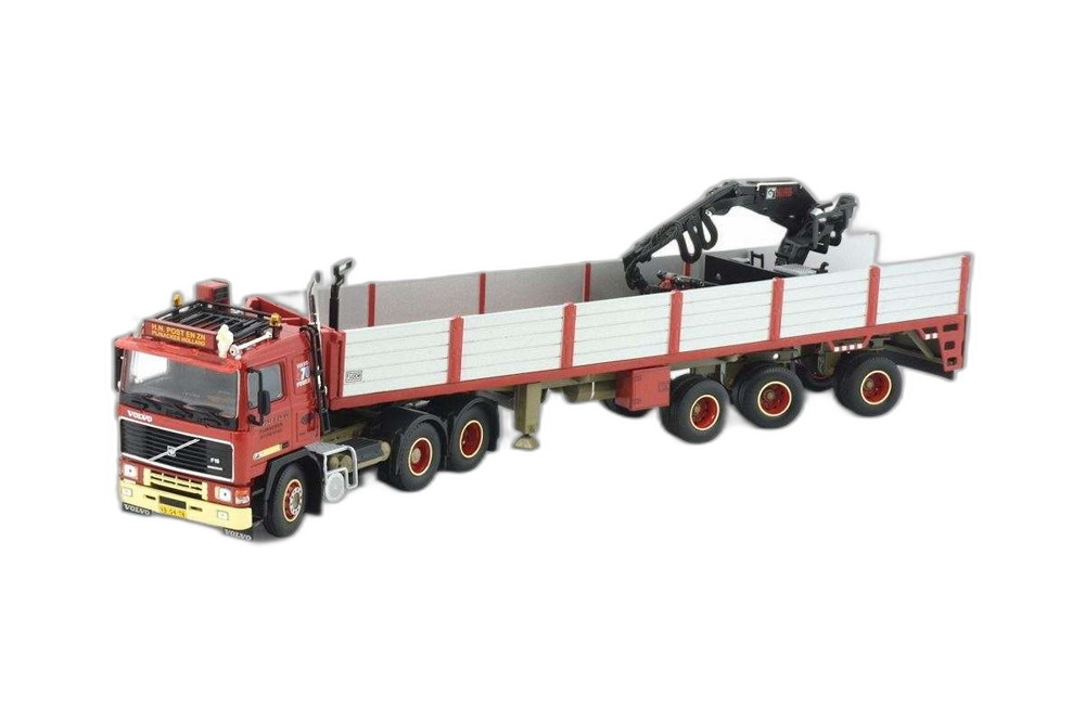 H.N. Post & Zn. Volvo F16 6x2 レンガ/ Tekno 1/50 建設機械模型 ミニカー｜ラストホビー