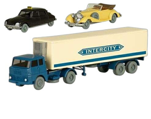Set 90 Citroen D Pallas タクシー + Henschel/ Wiking 1/87  模型 ミニカー