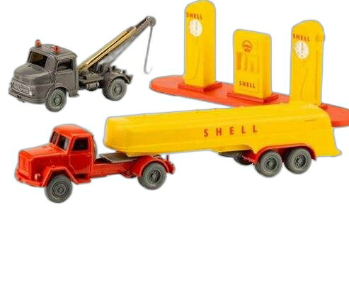 セット 93 Mercedes Benz レッカー車 + Magirus/ Wiking 1/87  模型 ミニカー