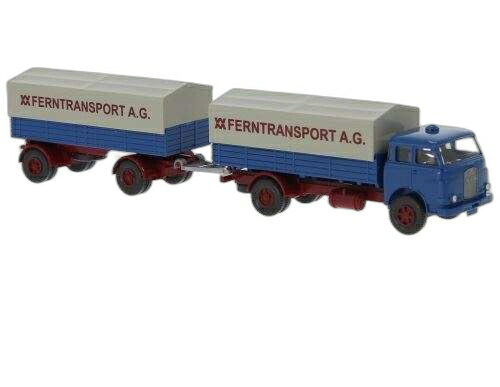 WM Ferntransport A.G. MAN Pausbacke/ Wiking 1/87  ひな形 ミニカー ミニカー・トイカー-おもちゃ