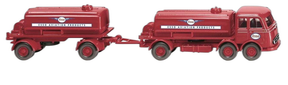Esso Mercedes Benz LP 333 給油艦/ Wiking 1/87  ひな形 ミニカー 車-ミニカー・トイカー-乗り物のおもちゃ
