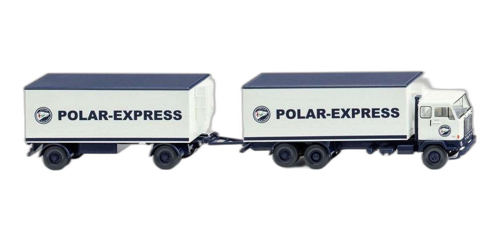Polarexpress Volvo F88 冷蔵 ボックス席/ Wiking 1/87  ひな形 ミニカー 車-乗り物のおもちゃ
