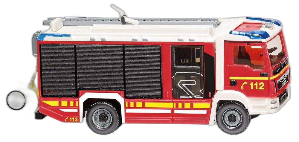 消防隊 MAN TGM Euro 6 Rosenbauer/ Wiking 1/87 模型 ミニカー