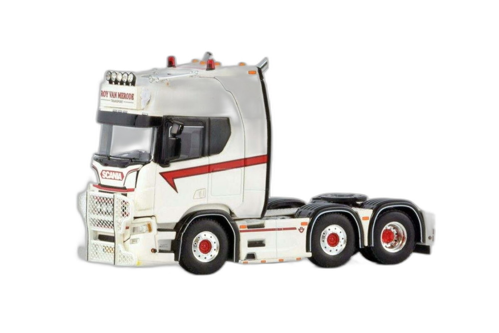 Van Merode Transport Scania R Highline/ WSI 1/50  作り上げる機械類ひな形 ミニカー