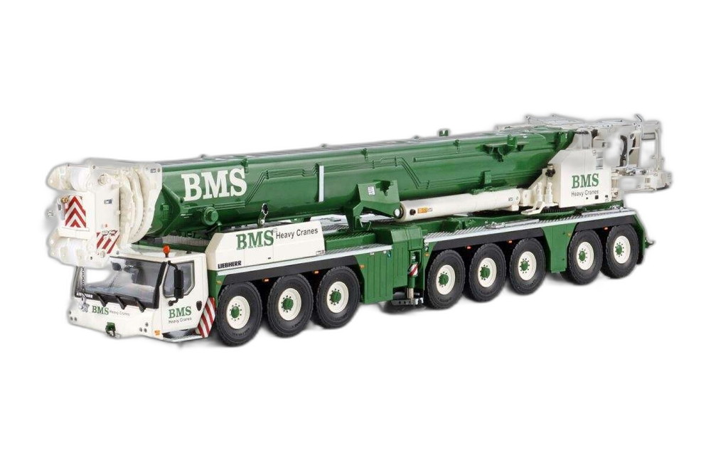 BMS Heavy Cranes AS Liebherr LTM1650 8.1/ WSI 1/50  組み上げる機械類ひな形 ミニカー