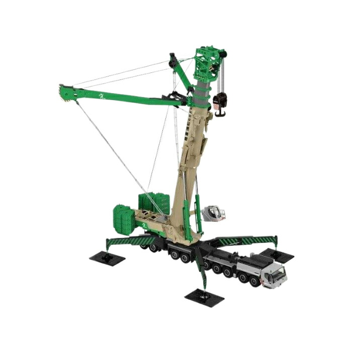 Crane Models Matsuura Liebherr LTM11200-9.1 可動性起重機 / NZG 1/50 築き上げる機械類ひな型 工事鉄道車両