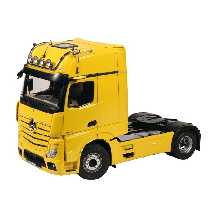 売れ筋がひクリスマスプレゼント Tractor Truck 4x2 Gigaspace Actrosメルセデスベンツアクトロス Benz 予約 Mercedes Broomyellowトラック 重機 はたらく車 模型ミニカー 建設機械 1 18 トラクタ Nzg Cnz Adrm Com Br