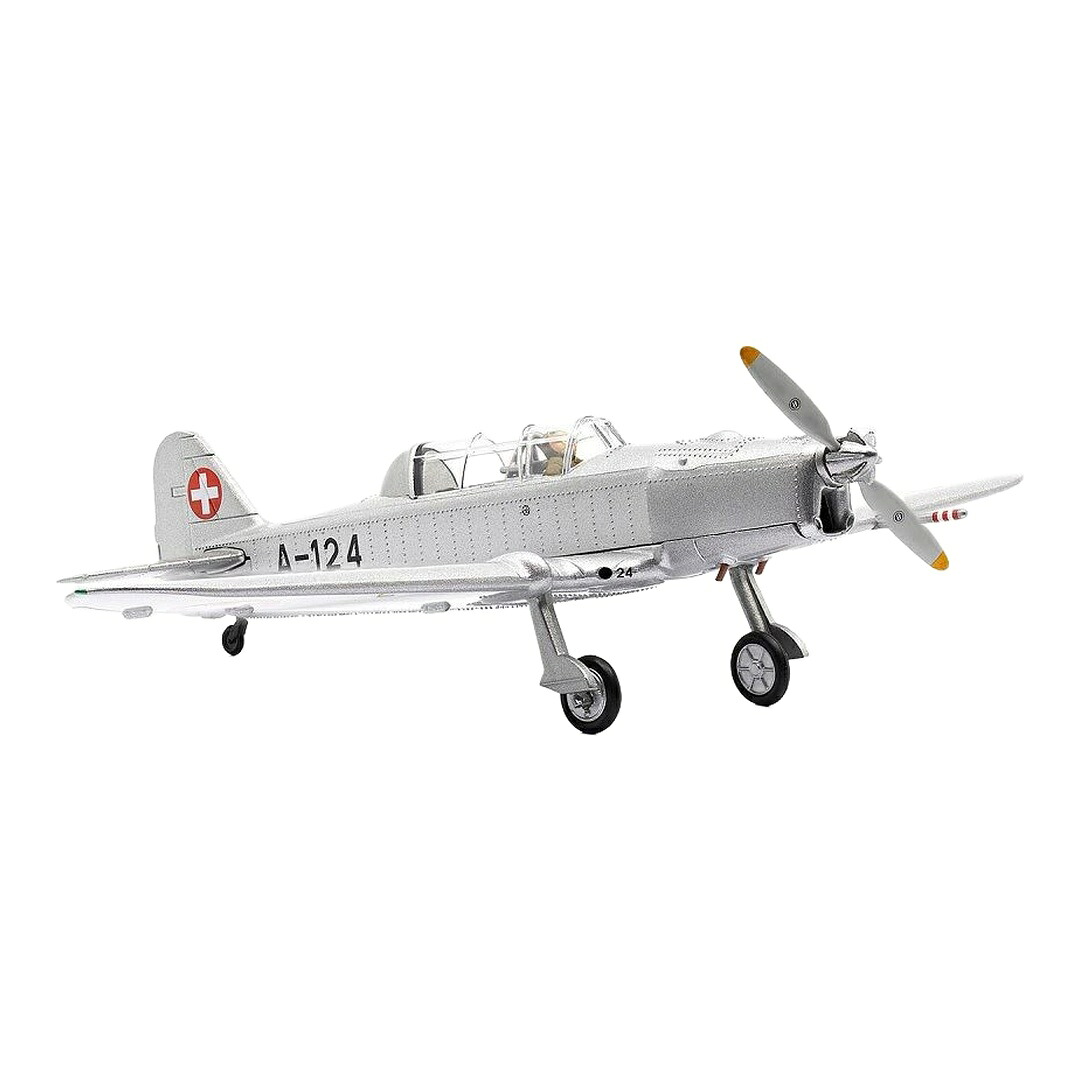 スイス空軍 Swiss Air Force ピラタス P-2-05 A-124 シルバー 1963 / ACE 1/72 飛行機模型 ミリタリー｜ラストホビー