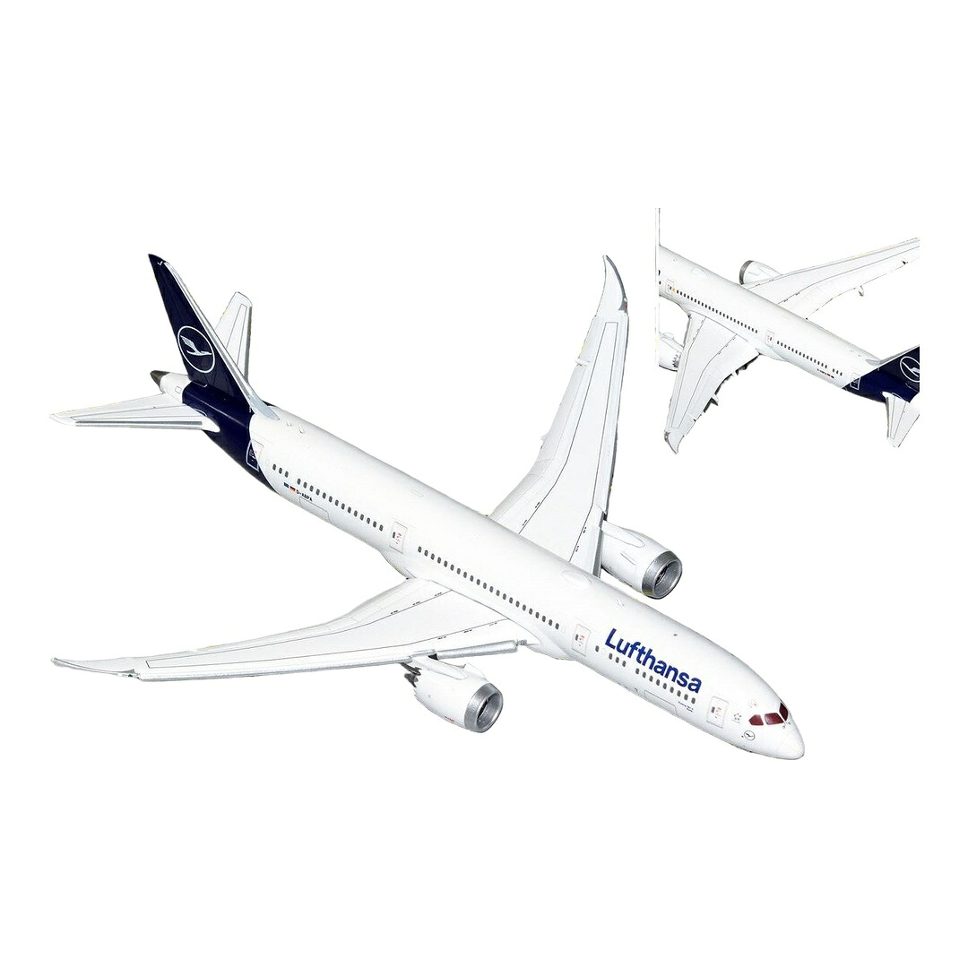 ルフトハンザ Lufthansa ボーイング 787-9 フラップダウン仕様 D-ABPA / Gemini 1/400 飛行機模型 旅客機｜ラストホビー