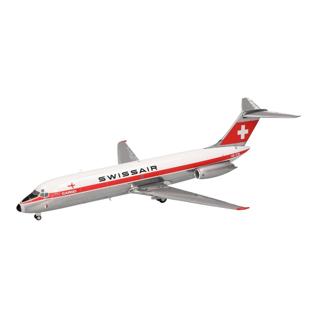 スイス航空 Swissair ダグラス DC-9-30F HB-IFW / Herpa 1/200 飛行機模型 旅客機|ラストホビー